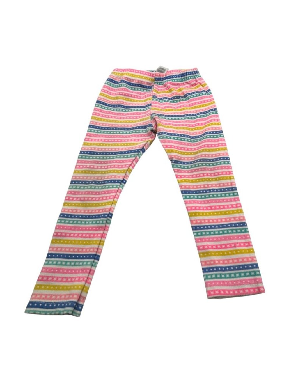 Trolls Girls Rainbow Striped Leggings Sz. 3T